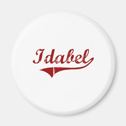 I Liebe Idabel Oklahoma Magnet (Vorne)