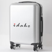 I Liebe Idaho Aufkleber (Koffer)