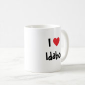 I Liebe Idaho Kaffeetasse (VorderseiteRechts)