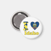 I Liebe Idaho Magnet (Vorderseite/Rückseite)