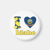 I Liebe Idaho Magnet (Vorne)