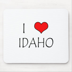 I Liebe Idaho Mousepad