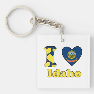 I Liebe Idaho Schlüsselanhänger