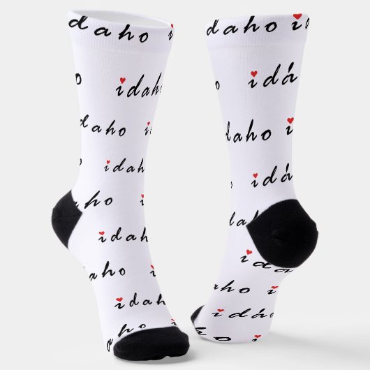 I Liebe Idaho Socken (Gewinkelt)