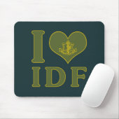 I Liebe IDF - Israel-Verteidigungs-Kräfte Mousepad (Mit Mouse)