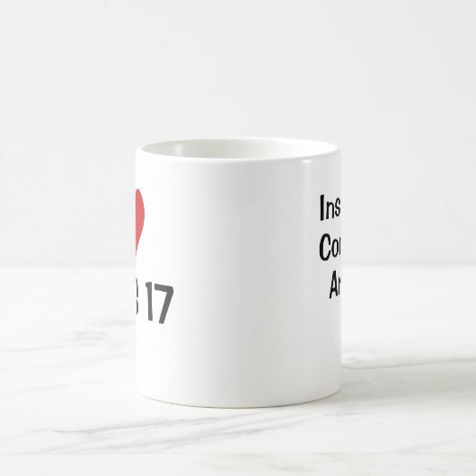 I Liebe IFRS 17 Versicherungsverträge Lebensquote Kaffeetasse (Mittel)