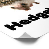 I LIEBE IGEL POSTER (Ecke)