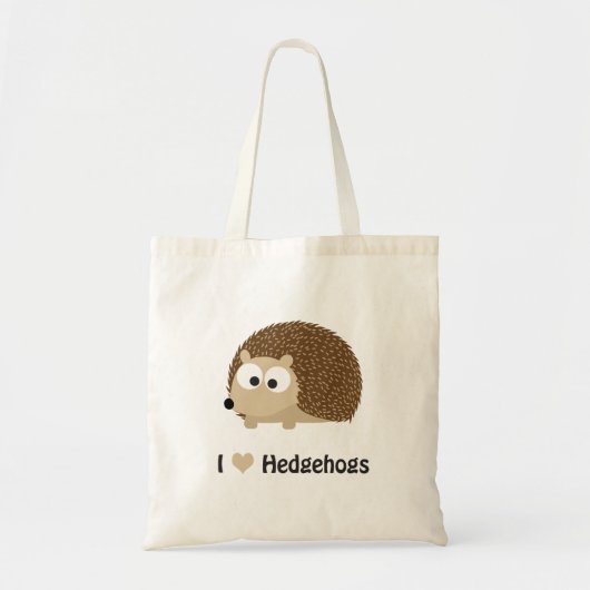 I Liebe Igel Tragetasche (Vorne)
