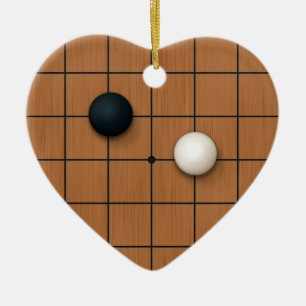 I Liebe Igo Custom Heart Keramik Ornament