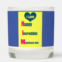 "I Liebe Ihm" Century Candle: Valentinstag Geschen