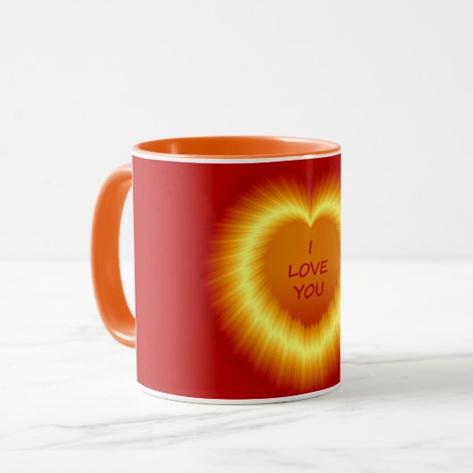 I LIEBE IHNEN Combo-Tasse Tasse (Vorderseite Links)