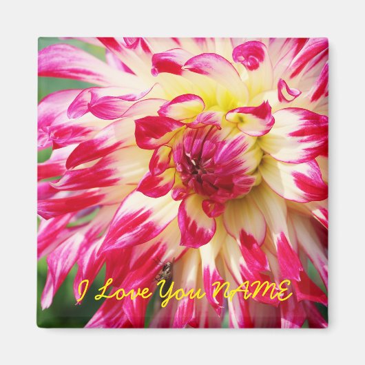 I Liebe Ihr NAME Magnet (Vorne)