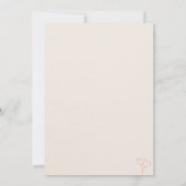 I Liebe Ihr Valentinstag Geschenkkarte Einladung (Rückseite)