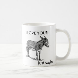 I LIEBE IHRE LUSTIGE GEBURTSTAGS-TASSE KAFFEETASSE
