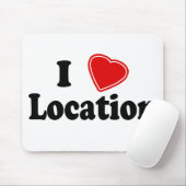 I Liebe II Mousepad (Mit Mouse)