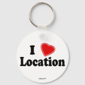 I LIEBE II SCHLÜSSELANHÄNGER (Vorderseite)