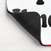 I Liebe Ilmenau, Deutschland Mousepad (Ecke)