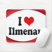 I Liebe Ilmenau, Deutschland Mousepad (Mit Mouse)