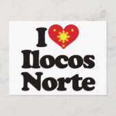 I Liebe Ilocos Norte Postkarte (Vorderseite)