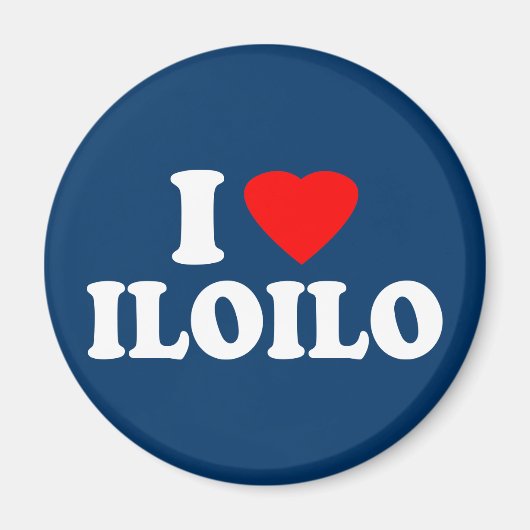 I Liebe Iloilo Magnet (Vorne)