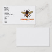 I Liebe-Imkerei (Biene) Visitenkarte (Vorne/Hinten)