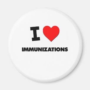 I Liebe-Immunisierungen Magnet