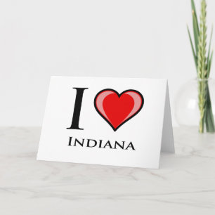 I Liebe Indiana Karte