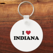 I Liebe Indiana Schlüsselanhänger (Vorderseite)