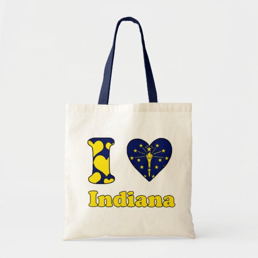 I Liebe Indiana Tragetasche (Vorne)