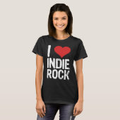 I Liebe Indie Rock T-Shirt (Vorne ganz)