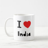 I Liebe Indien Kaffeetasse (Links)