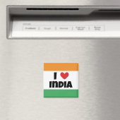 I Liebe Indien Magnet (In Situ (Geschirrspüler))
