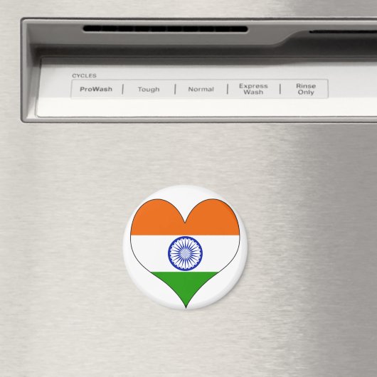 I Liebe Indien Magnet (In Situ (Geschirrspüler))