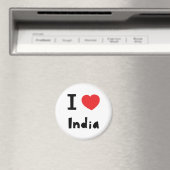 I Liebe Indien Magnet (In Situ (Geschirrspüler))
