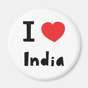 I Liebe Indien Magnet