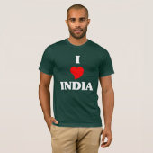 I Liebe Indien T-Shirt (Vorne ganz)
