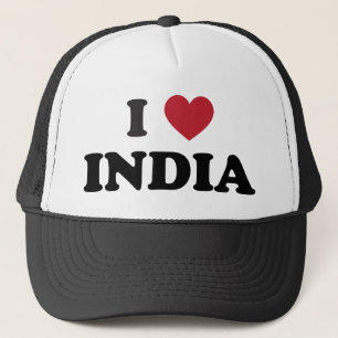 I Liebe Indien Truckerkappe