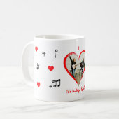 I Liebe Indigo Girls Version 2 Kaffeetasse (Vorderseite Links)