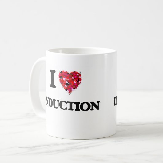 I Liebe-Induktion Kaffeetasse (Vorderseite Links)
