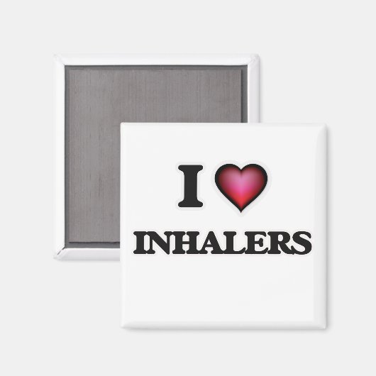 I Liebe Inhalator Magnet (Vorderseite/Rückseite)
