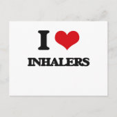 I Liebe Inhalator Postkarte (Vorderseite)