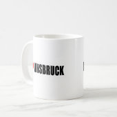 I Liebe Innsbruck Kaffeetasse (Vorderseite Links)