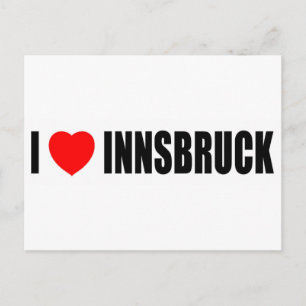 I Liebe Innsbruck Postkarte