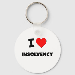 I Liebe Insolvenz Schlüsselanhänger