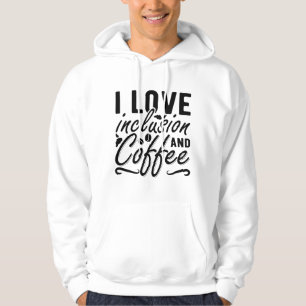 I Liebe Integration und Kaffee Angst psychische Ge Hoodie