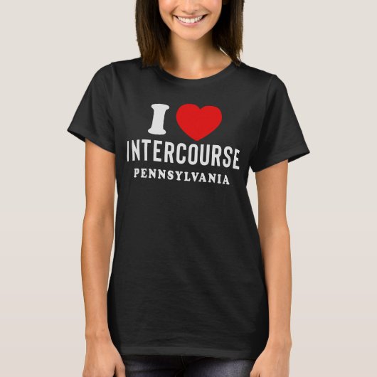 I Liebe Interkurs Pennsylvania T-Shirt (Vorderseite)