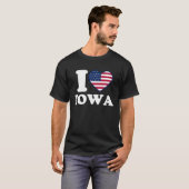 I Liebe Iowa I heart Iowa T-Shirt (Vorne ganz)