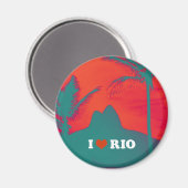 I Liebe Ipanema Magnet (Vorderseite/Rückseite)