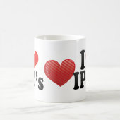I Liebe IPO Kaffeetasse (Mittel)