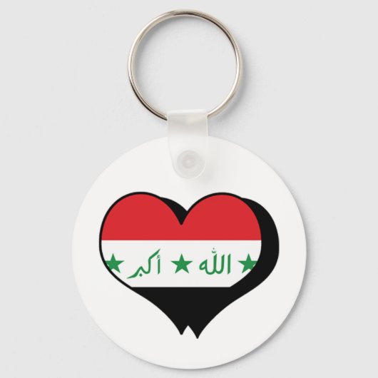 I Liebe Irak Schlüsselanhänger (Vorderseite)